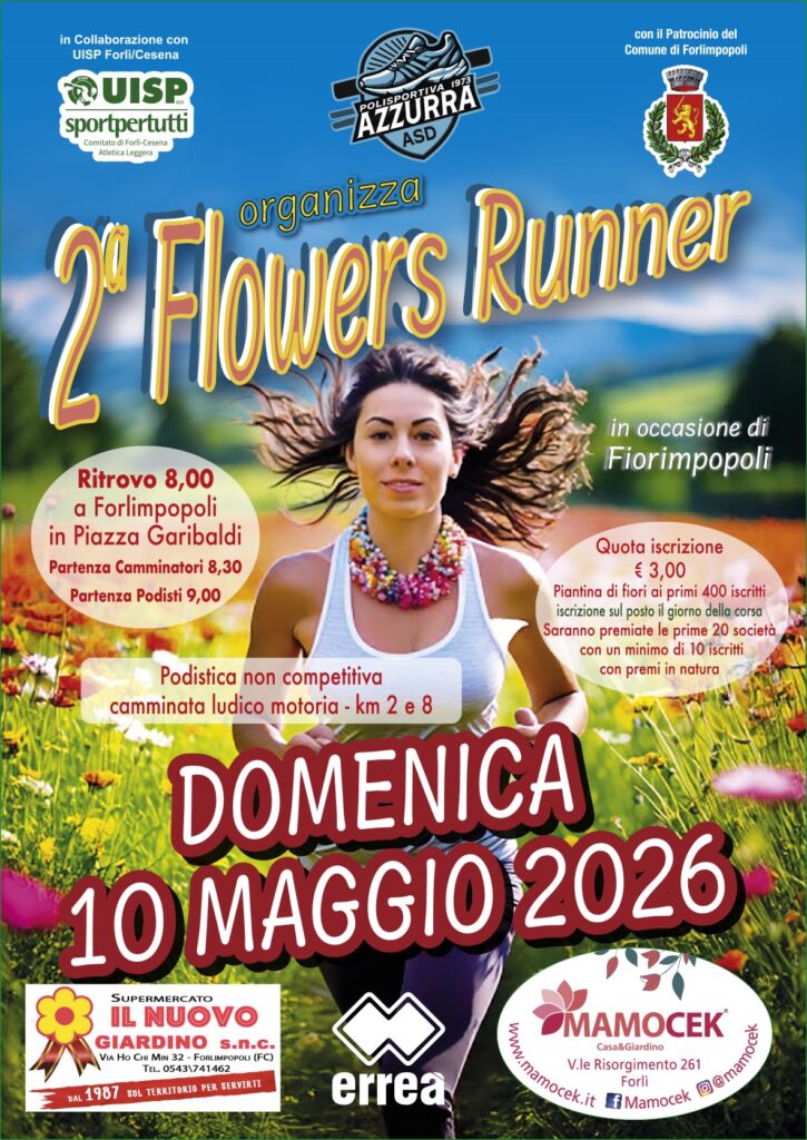 2^ Flowers Runner